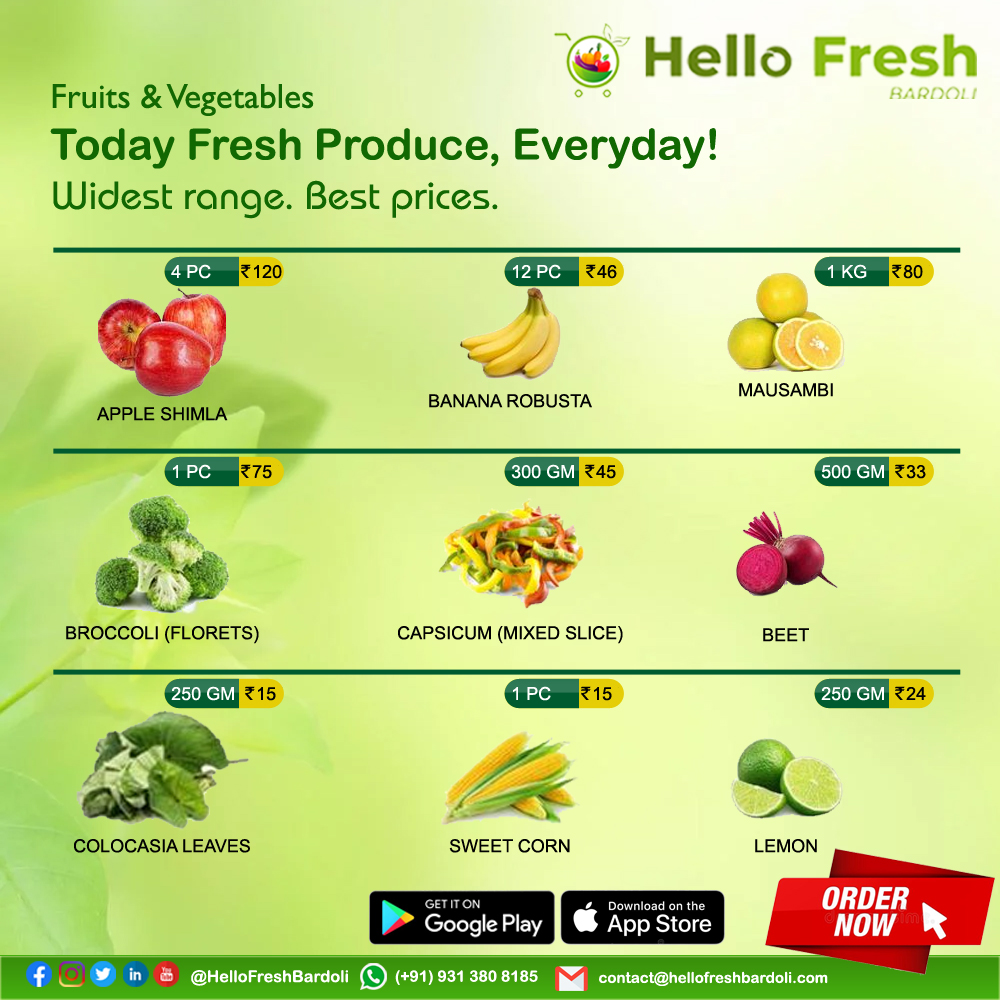 Hello Fresh Bardoli (@bardolifresh) on Twitter photo 