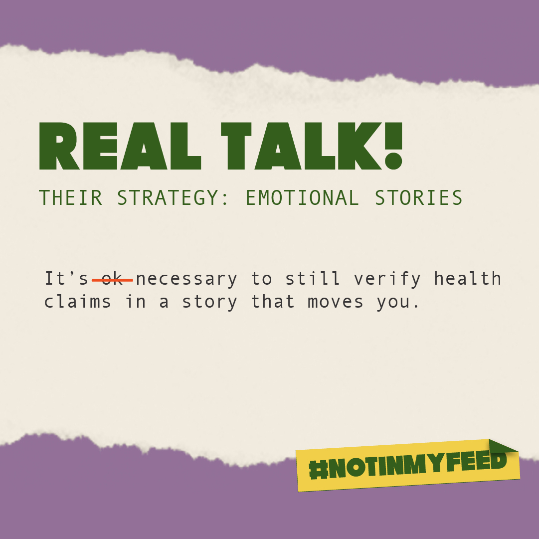 leadwithleague's tweet photo. Our empathy is not a weapon, it’s our strength. Louder for the back 🗣️: just because it tugs at your heartstrings doesn’t mean it’s not disinformation. Compassion and verification can co-exist. #NotInMyFeed https://t.co/6Q427eCL8M