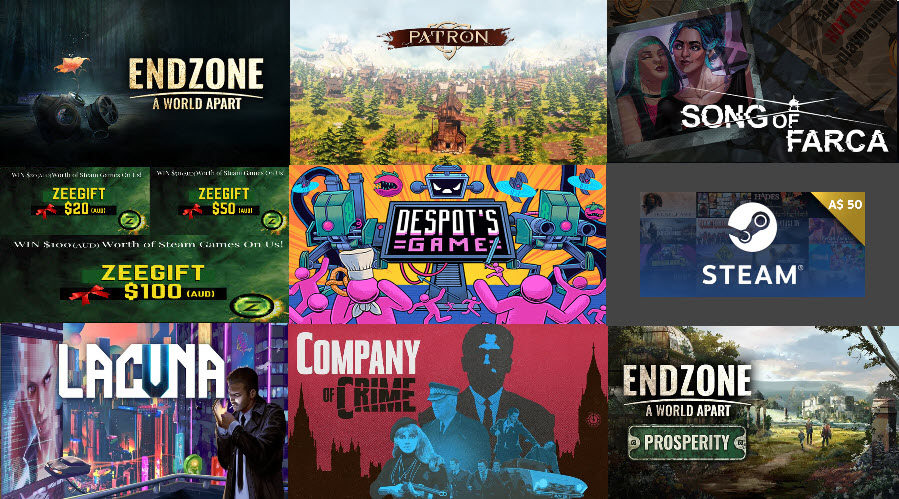 Check out our latest Members GA's🎁zeepond.com/zeepond/giveaw…🎁&amp; our Guest GA's🎁zeepond.com/giveaways/gues…🎁100's of Keys up for grabs each month! <a href="/SGH_RTs/">SocialGamingHub Retweets</a> <a href="/BlazedRTs/">Blazed</a> <a href="/ShoutGamers/">Shout Gamers</a> <a href="/ShoutRTs/">Shout RTs</a> #gamedev #GamersUnite #gamer #indiegame <a href="/GamerGalsRT/">Sugar Mummy Dating Sites Uganda</a> <a href="/GamingRTweeters/">Gaming RTs</a> #games #sweepstakes