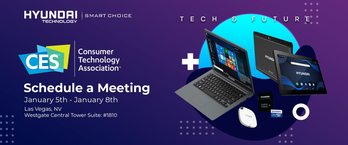 Hyundai_Tech's tweet photo. Join us at CES 2022 and see latest products we have lined up. Sign up today to schedule a meeting with us at the Westgate Hotel Central Tower, Suite #1810. 

https://t.co/5Ovv1CRgpu 

#CES2022 #CES #Consumerelectronicshow #tech #innovation https://t.co/eWzTMYz3NT