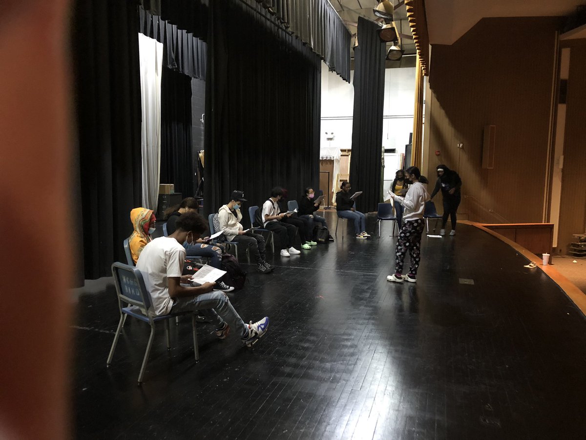 Already reading for a new production!—a trio of one acts directed by upper level theatre students! #maketheatrehappen #dotheatre #theatre #theatreed