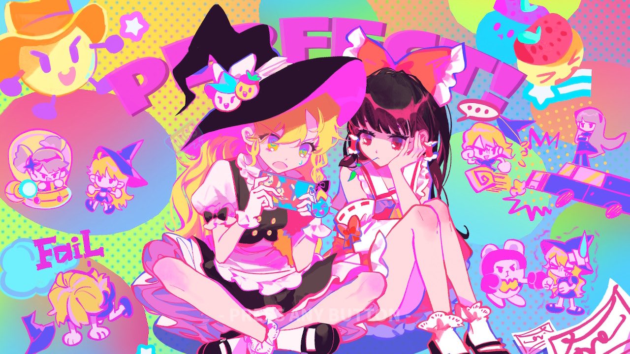 Twitter 上的 Aco 音ゲーのswitch版 Muse Dash に東方コラボ追加されてたのでちょっと遊びました ほんとこのpopでビビット な感じのイラスト素敵過ぎる 霊夢にボイスが ナイトオブナイツとか懐かしいにも程がある Musedash T Co Wcrchvklu5 Twitter