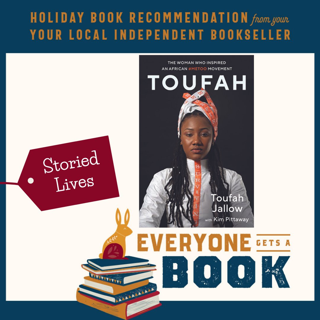 CalibaBooks's tweet photo. Storied Lives: Memoirs featured in #EveryoneGetsABook

#Toufah #ToufahJallow #KimPittaway #TruthtoPower #TheLightStreamedBeneathIt #ShawnHitchins #ECWPress #PoetWarrior #JoyHarjo #WWNorton&amp;Company #TheOcean’sWhistleblower #DavidGremillet https://t.co/XPsVs4jutJ