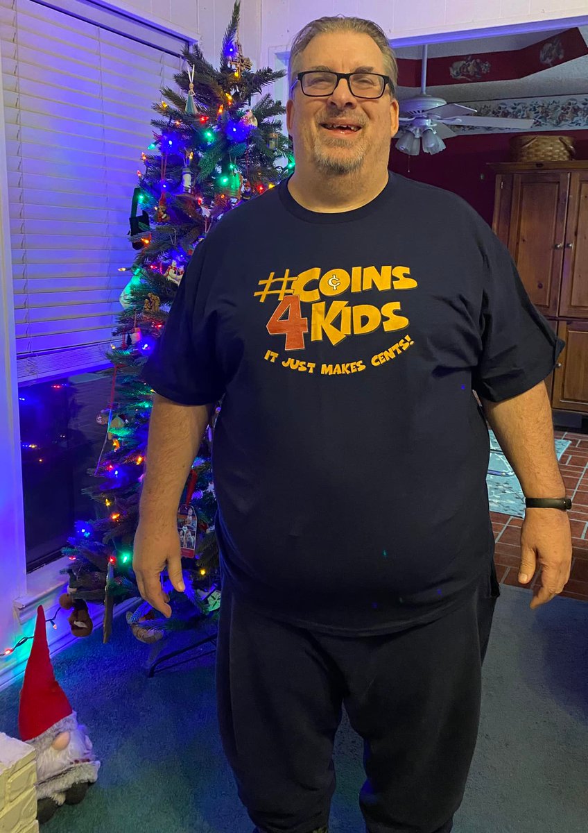 Look whose #coins4kids shirt came in! Get yours today! 100% of the proceeds goes to St Jude Children’s Research Hospital.

artedcrafted.com/products/coins…

#geocachetalk #geocaching #gogeocaching #coins4kids