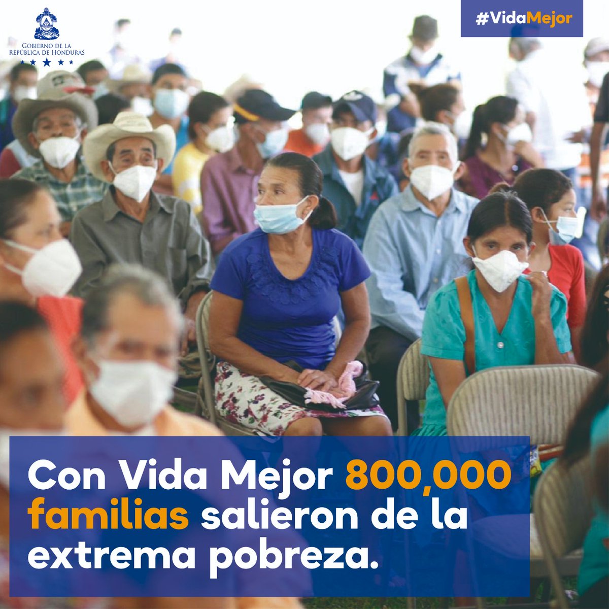 #VidaMejor el mayor Programa Social de la historia de Honduras.
