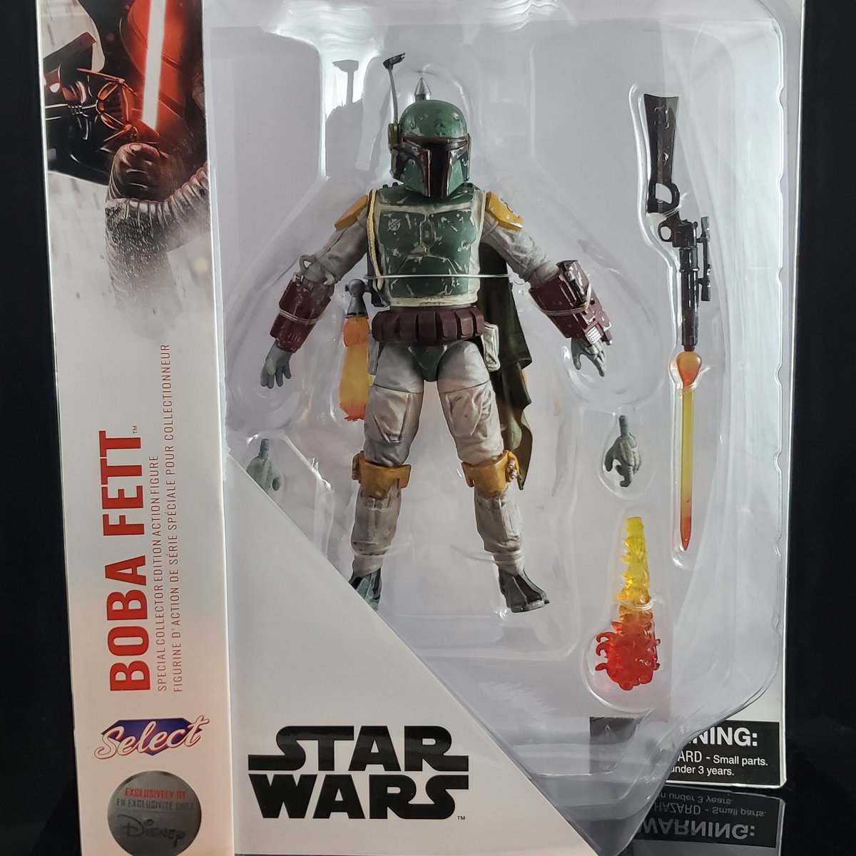 ThePfeiferCon's tweet photo. Day 17 of #57daysofFett! Here we have the Disney Exclusive Diamond Select figure of Boba Fett!

#bobafett #pfeifercon #bookofbobafett #actionfigures #DisneyWorld50 #Disney #disneystore #starwars #bountyhunter #bobafettfanclub https://t.co/pa6kRSHdsq