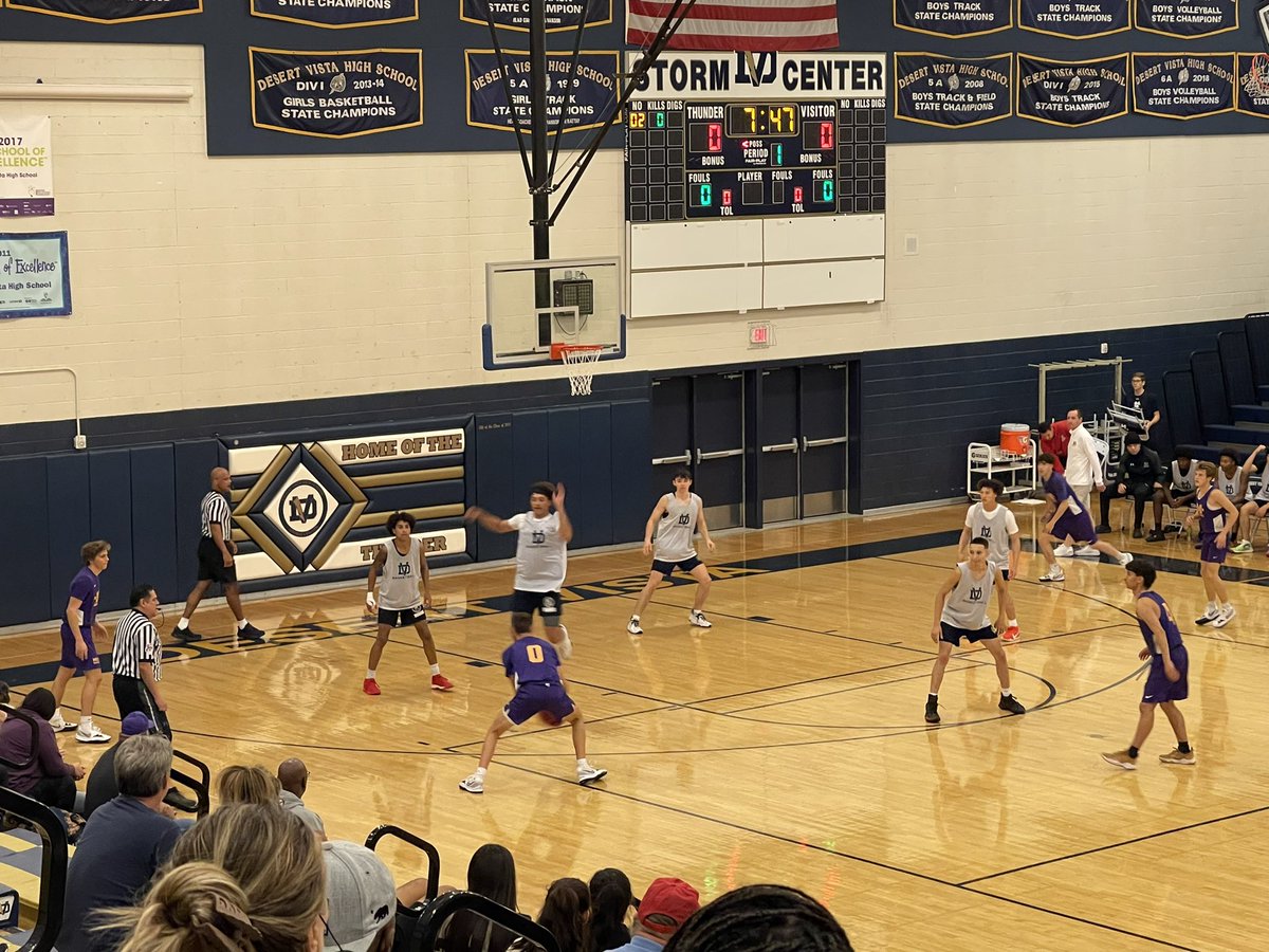 Field to the court pt. 2: Desert Vista hosting Mesa in a scrimmage ahead of the season.