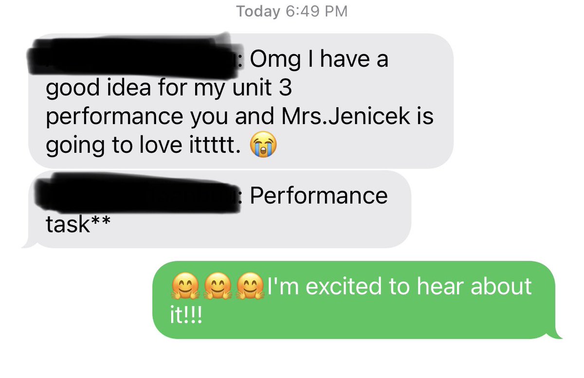 It’s working… 🤗 <a href="/ElaJenicek/">ElaGJenicek</a> <a href="/BonomoJeff/">Jeff Bonomo</a> #rigor #engagement