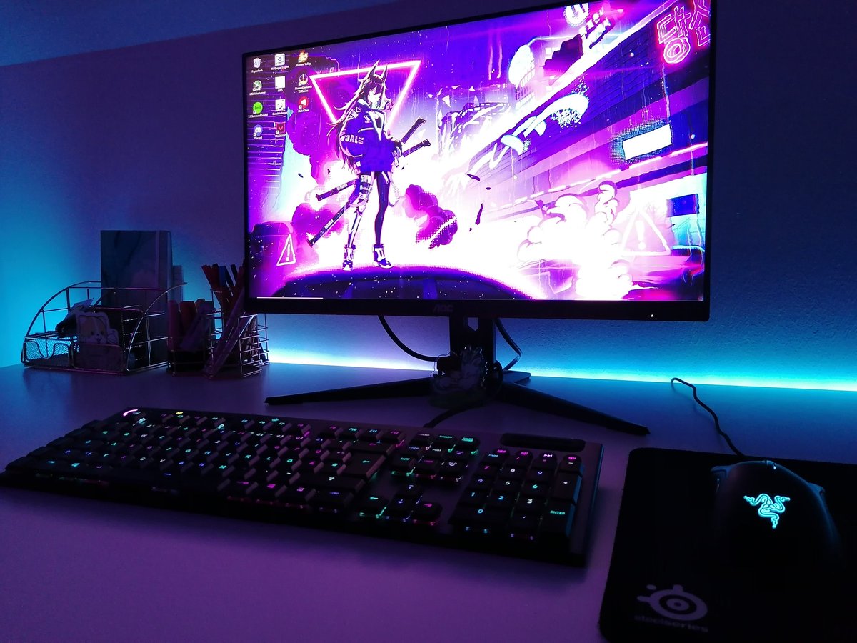 ‧͙⁺˚*･༓☾ Pc-Setup - Nighttime Edition ☽༓･*˚⁺‧
#pcbuild #pcsetup #gaming #gamer #gamers #videogaming #streaming