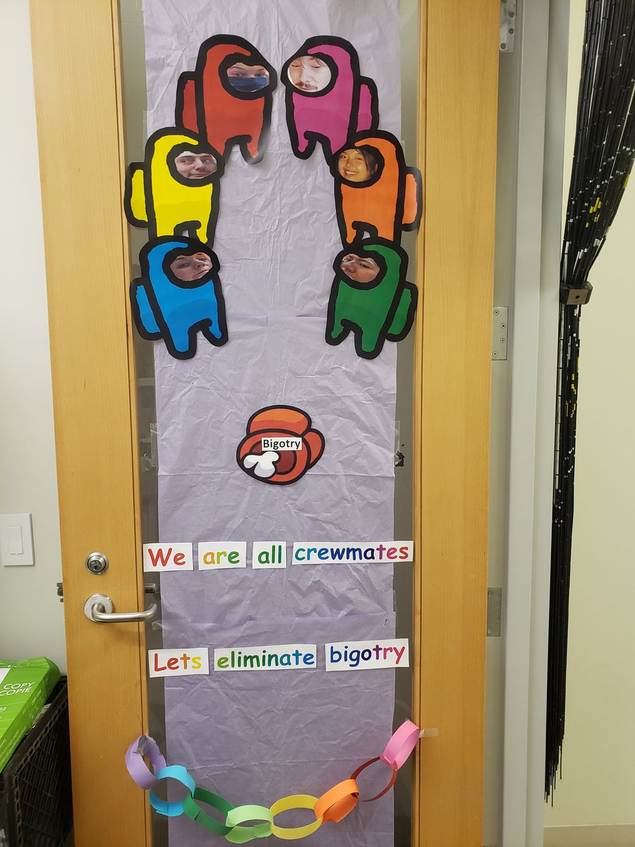 scmilliken's tweet photo. Happy #PrideInSTEM day! We had a lot of fun (and maybe too much creative freedom) decorating our door for the @UofAWIC event! #LGBTQSTEMDay https://t.co/t09tC8Xg2Y