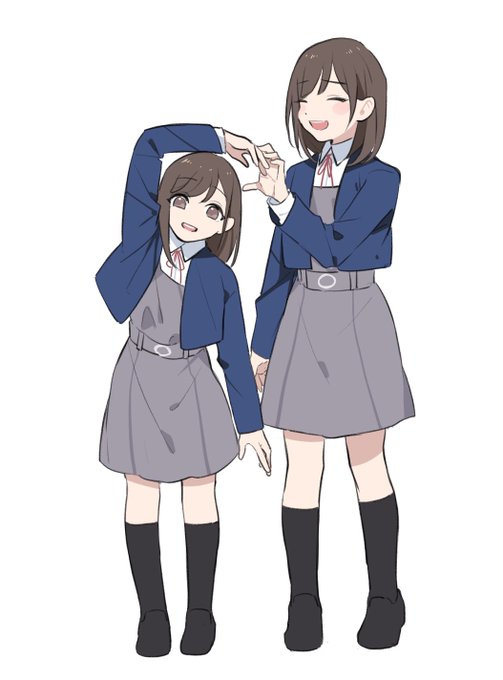 「heart hands duo」 illustration images(Popular)