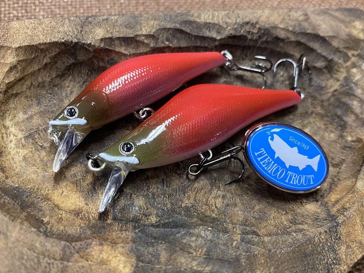 tiemco_trout's tweet image. ティムコトラウトフォトコン開催！
このアカウントをフォロー&amp;amp;この投稿をRTと
#ティムコトラウトフォトコン
と共にティムコのトラウトルアー用品に関係する写真の投稿でご応募完了
写真は過去のものでも構いません！
選考で2名様にスペシャルカラールアーをプレゼント
※応募要項はリプライに続きます