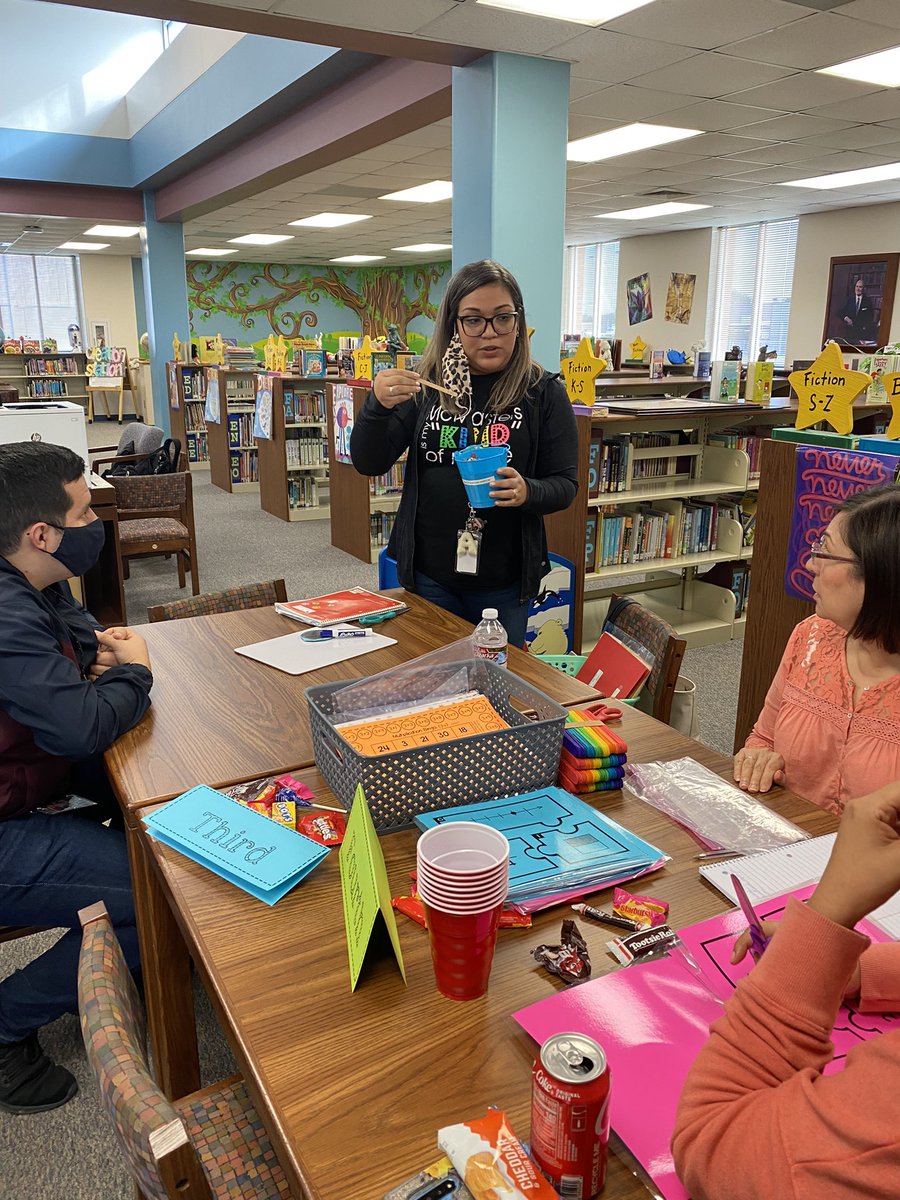 nsimpson327's tweet photo. Successful Make and Take for math workstations at McMasters today!! We collaborated to make workstations in each grade level and sampled how to use them! Taking back great ideas and resources to use in our math small groups!! #pisdmathchat #mathworkstations https://t.co/usbRhRFDn2