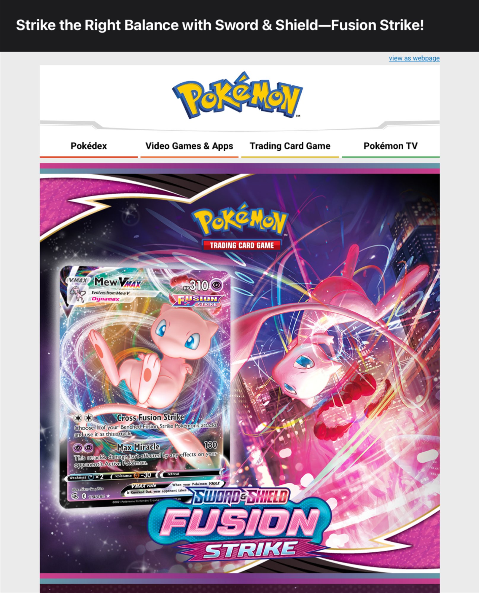 Ptcglポケカ情報局 Ptcgonews Com Ptcgo Ptcgo登録時のメールアドレスに新弾 Fusion Strike が３パック手に入るコードが届いています コードの場所はメール下部です 画像2枚目矢印部 コード入力方法 T Co Samsp4iile ポケモンカード ポケカ