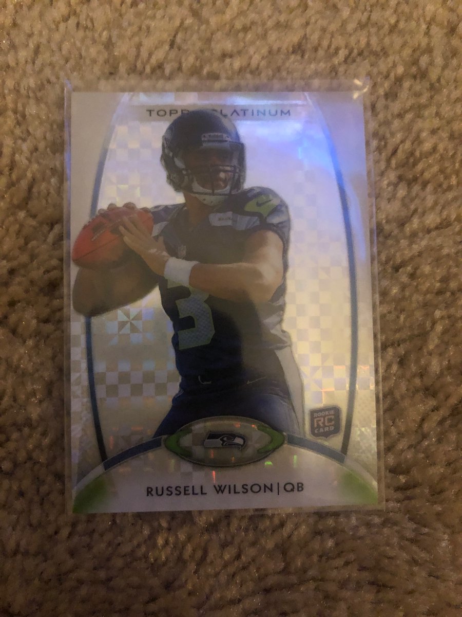 CLE_KingOfGames's tweet image. Giveaway at 850 Followers Russel Wilson Xfractor Topps Platinum RC RT AND FOLLOW TO WIN