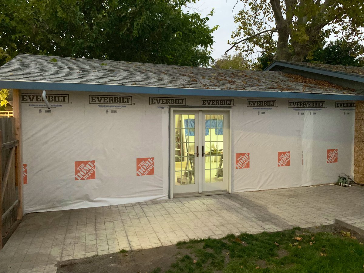Stones_McCoy's tweet photo. So it’s been a few since I’ve posted about the house project. Had to let concrete set before I could continue, but it’s coming along nicely! #ContractorStones #SomeoneFireMe https://t.co/mp6wLluNr7