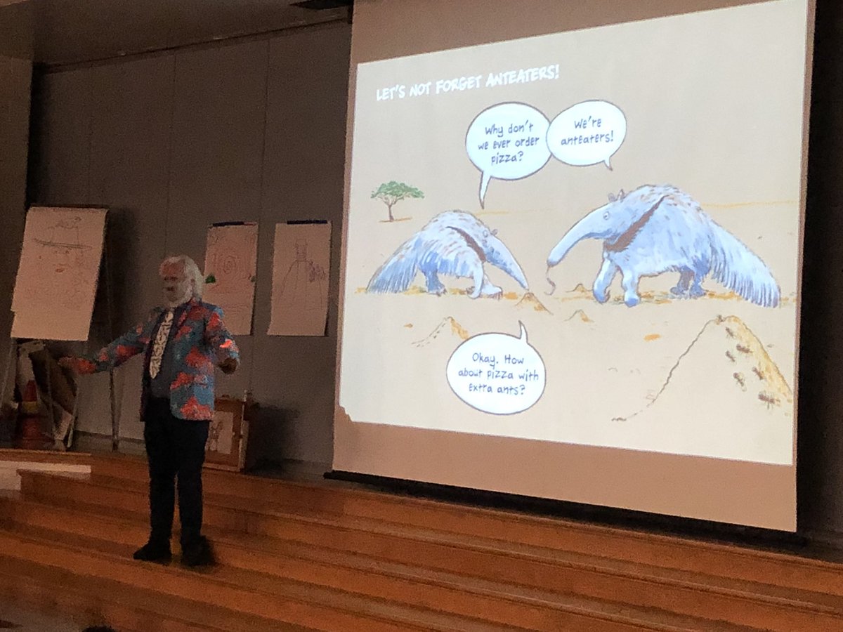 Another fun night at MEC. Author Night with Kevin McCloskey. #MECpride <a href="/muhlsd/">Muhlenberg SD</a>  #GoMuhls