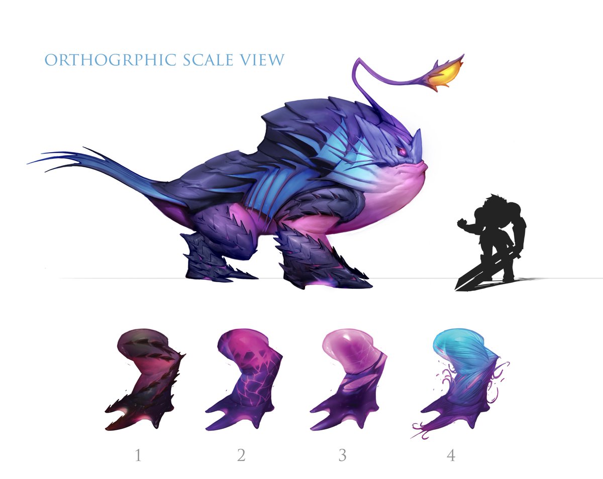 JasperSandner's tweet photo. Ooo found some old creature design work I never shared! Lot's of fun doing skin texture concepts :D #conceptart #creaturedesign https://t.co/a3yWii5RGe