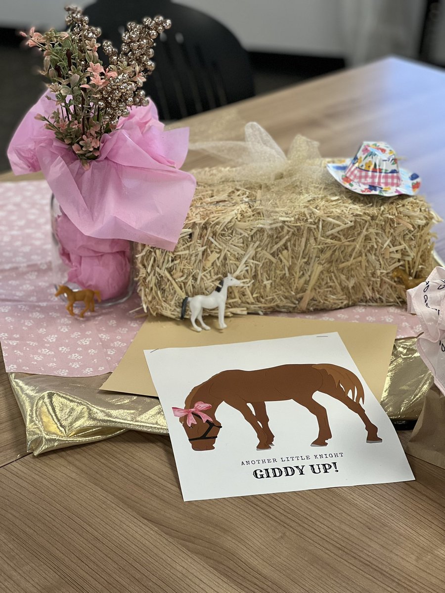 I had the sweetest surprise today at work! A celebration of our upcoming little one!!