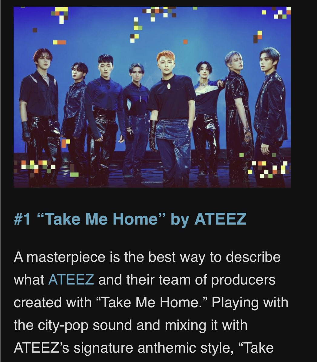 ateezparaguay's tweet photo. [📢] 20 Best B-Sides del 2021 por Genius Korea

1. Take Me Home 🎉

Cr. ateez_charts
#ATEEZ #에이티즈 @ATEEZofficial https://t.co/duKWRBVm3f
