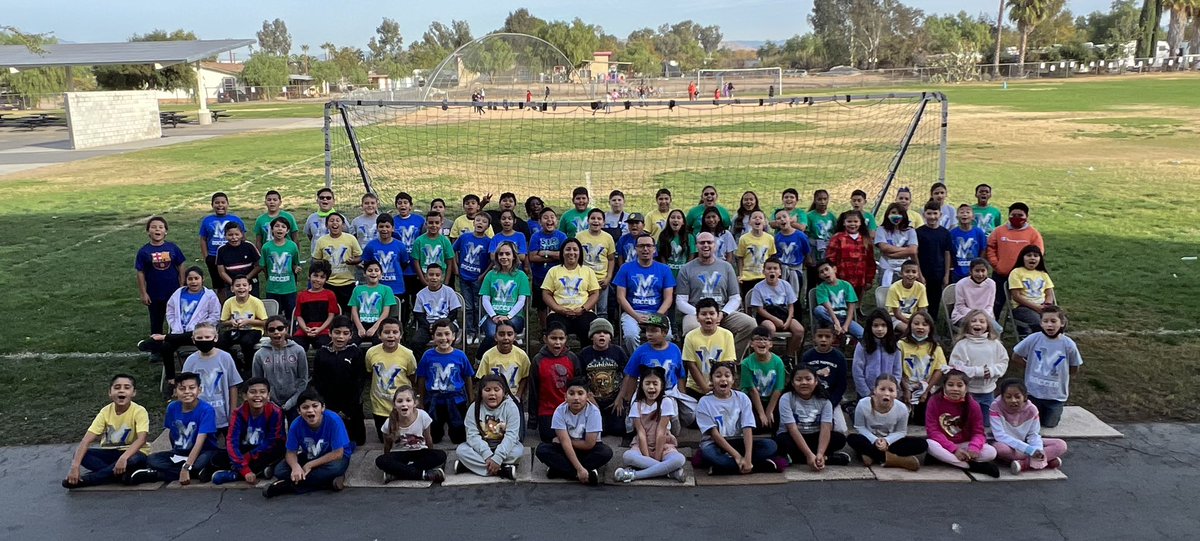 Our amazing soccer team.  All 103 of them.  Great job coaches!!!  #ridingthewavetocollege