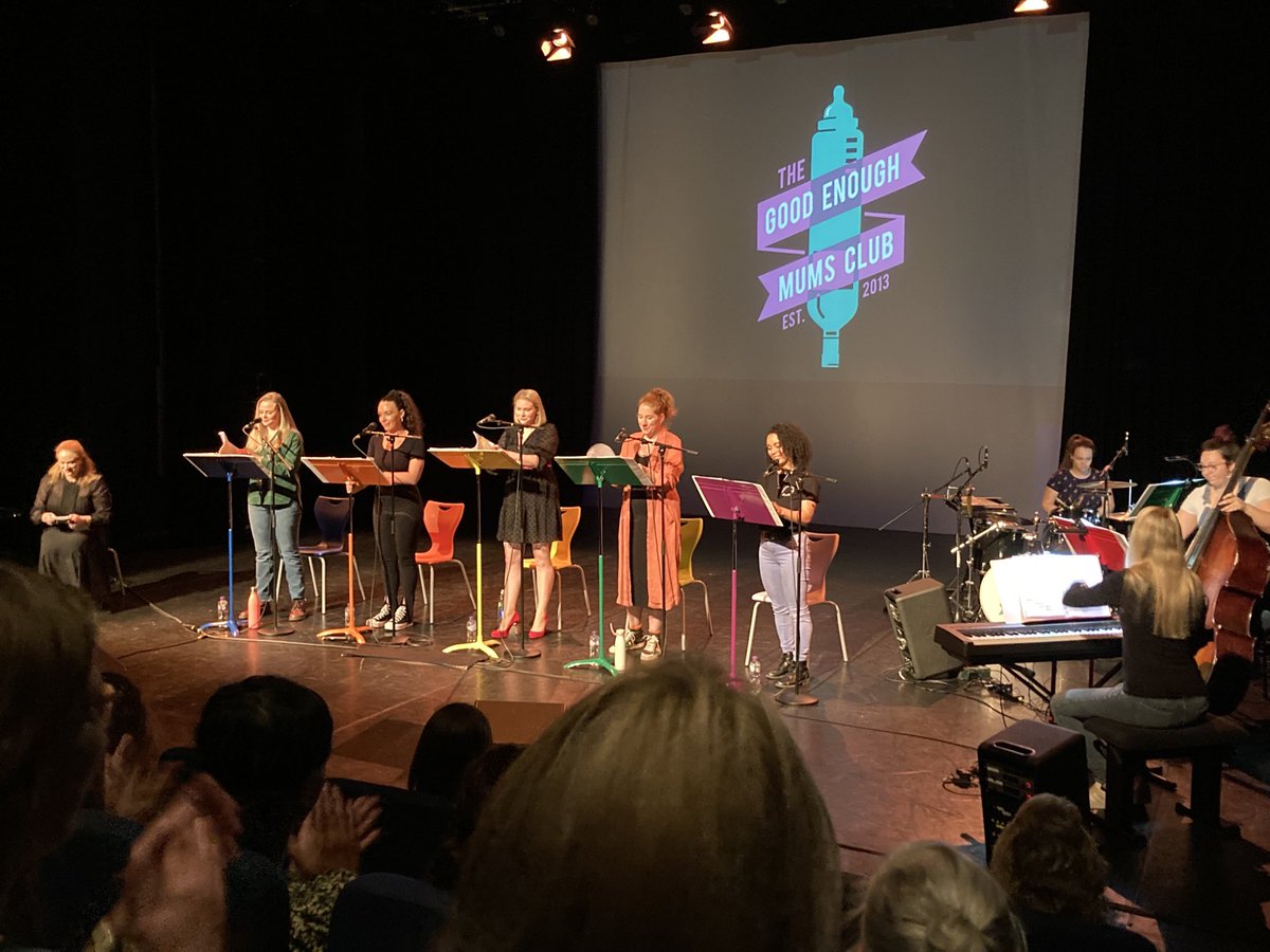 ChrisSudworth's tweet photo. What pure joy to have @GoodEnoughMums premiere their songs in this concert format @brumhippodrome #PatrickStudio tonight - this performance from our new #Associates was like a hug embracing the audience & nobody wanted to leave - can’t wait fir the full show https://t.co/Xo9b8T3Jsc