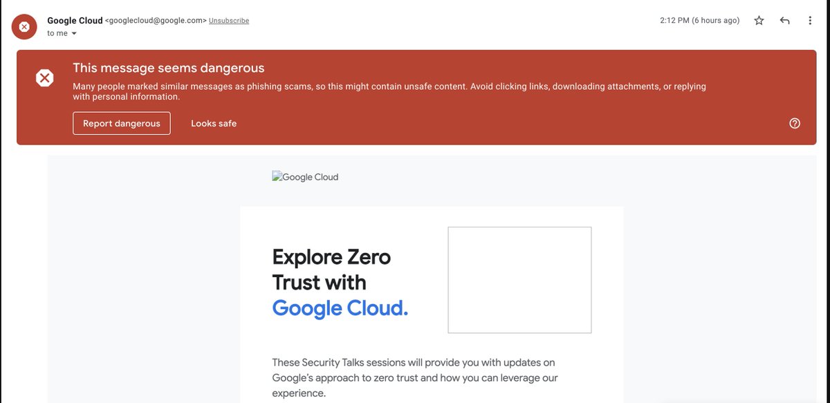thisispbowden's tweet image. Well seems @googlecloud takes zero trust seriously