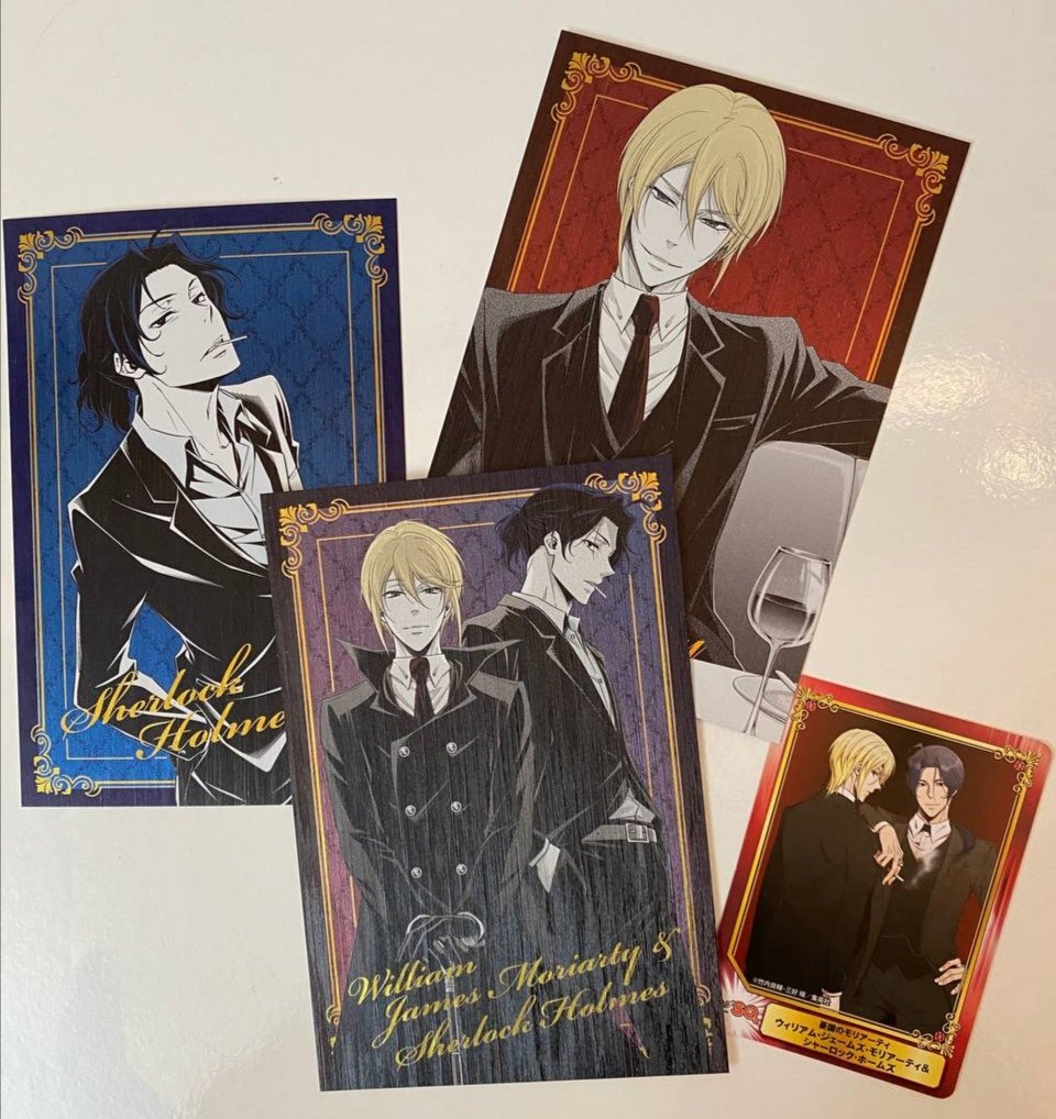 Noir Crosszeria My New Sherliam Postcards Love It So Much 憂国のモリアーティ ウィリアムジェームズモリアーティ Moriartythepatriot Williamjamesmoriarty Moriarty 憂国のモリアーティ好きと繋がりたい モリアーティ シャーロック