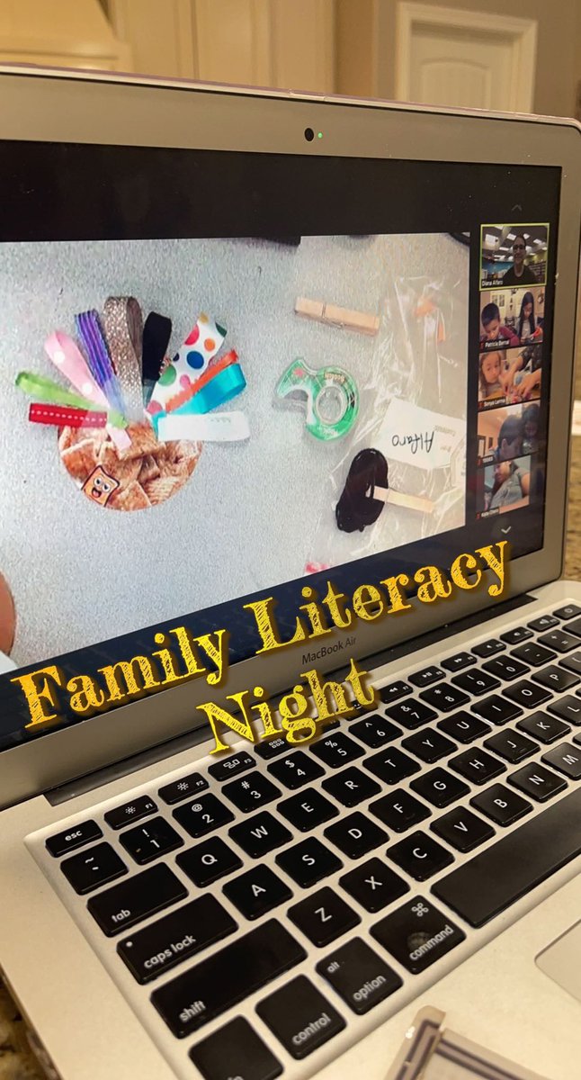 Thank you @DianaAlfaro92 for another great Family Literacy Night! We will forever treasure our turkeys 🦃