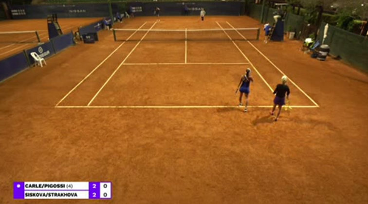 TenistasArg's tweet photo. #MVdOpen: Paula Ormaechea lucha 46 14 vs. Arango en OF; después de su extenuante match en singles, Lourdes ya juega CF de dobles junto a Pigossi 💪🇦🇷 https://t.co/MTCiPC5vsF