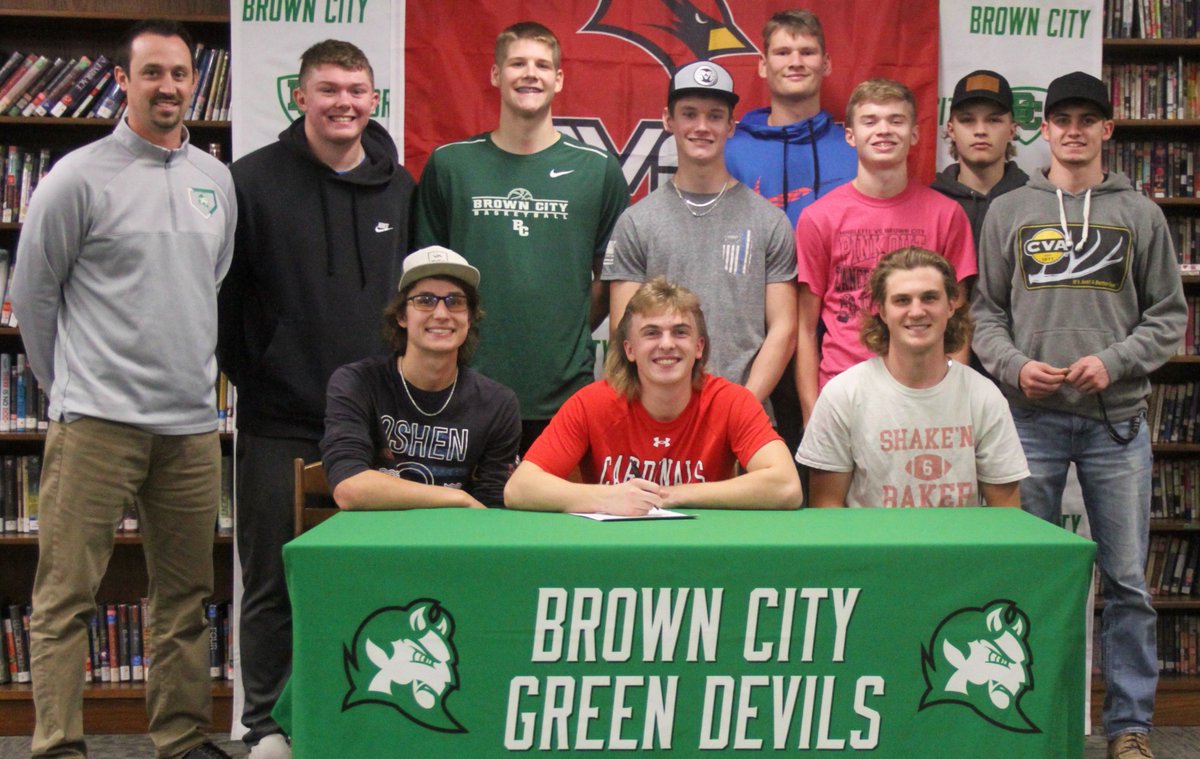 Congratulations to Brown City's Noah Purks, who signed his National Letter of Intent with the Saginaw Valley State University baseball team today!

More here: facebook.com/scnsports