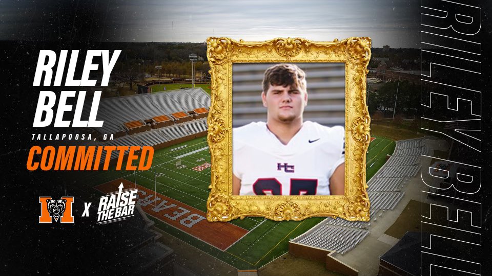 I am truly blessed to further my education and football career at Mercer University!! <a href="/Drew_Cronic/">Coach Cronic @ Navy</a> <a href="/CoachSEllis/">SUMNER ELLIS</a> <a href="/KoachAdams/">Mike Adams</a> <a href="/MercerFootball/">Mercer Football</a> <a href="/88Gamecock/">Scott Andrew Peavey</a> #RaiseTheBar #RoarTogether #Committed