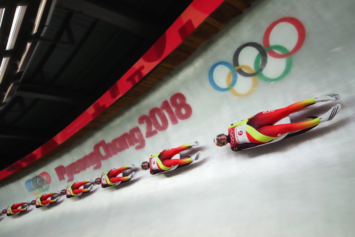 여러 사람으로 보일 만큼 엄청난 속도를 자랑하는 루지❄
#나탈리가이젠베르거 #올림픽 #루지 #NatalieGeisenberger #PyeongChang2018 #Olympics #Luge