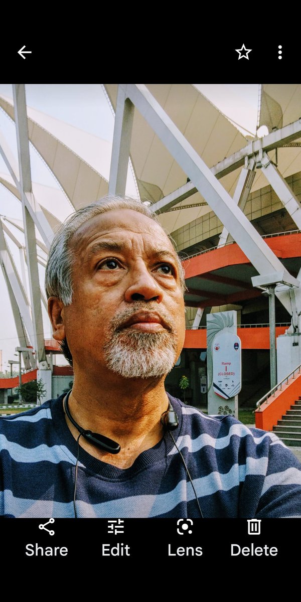 AmitDev08277943's tweet photo. The great venue where my career got its fortunate start, during "9th Asiad starting from 19th Nov '82"; in this JLN Stadium, N. Delhi as my 1st job for Colour TV launch in India, at the inauguration event 39years back... https://t.co/64MbgRDySa