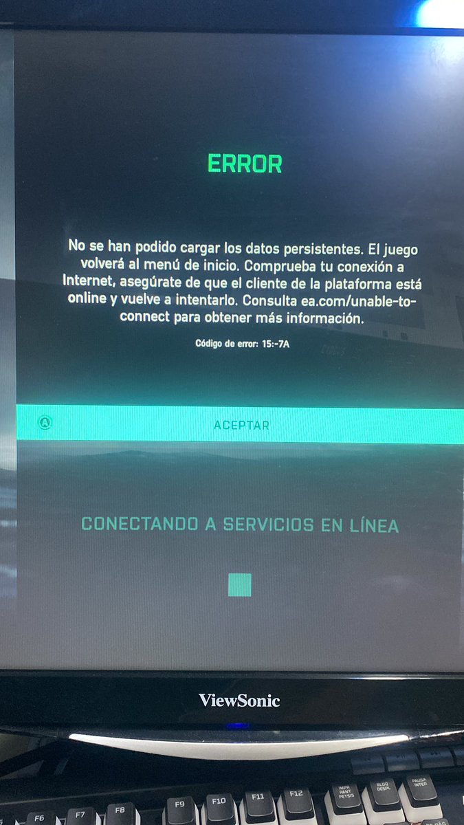 fabicopado's tweet photo. @Battlefield_la qué pasa con el juego que no carga?? https://t.co/LjLGQ4o0Oy