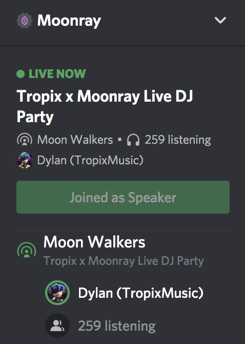 TropixOfficial's tweet image. 260 People in the @moonraygame discord right now partying with me Live DJing! 🚨🚨🚨
Giveaways, Prizes, Live Music, and Special POAP
Join Discord Here:
discord.gg/moonray