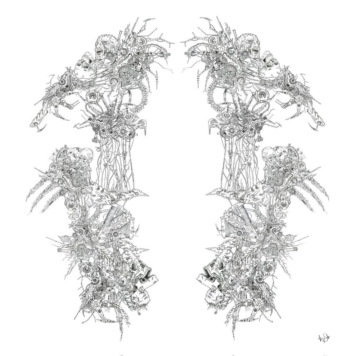 themachineNFT's tweet photo. Ar de Rorschach.

#nft #NFTarts #nanquim https://t.co/L5RIfC83NB