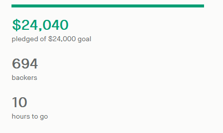 NixPixGames's tweet photo. WE DID IT

You all had me worried that we weren't gonna make it, but we did it!

Stretch goal going up soon. It's going to be a fishing mini game cause screw it https://t.co/lGAO855iuh
