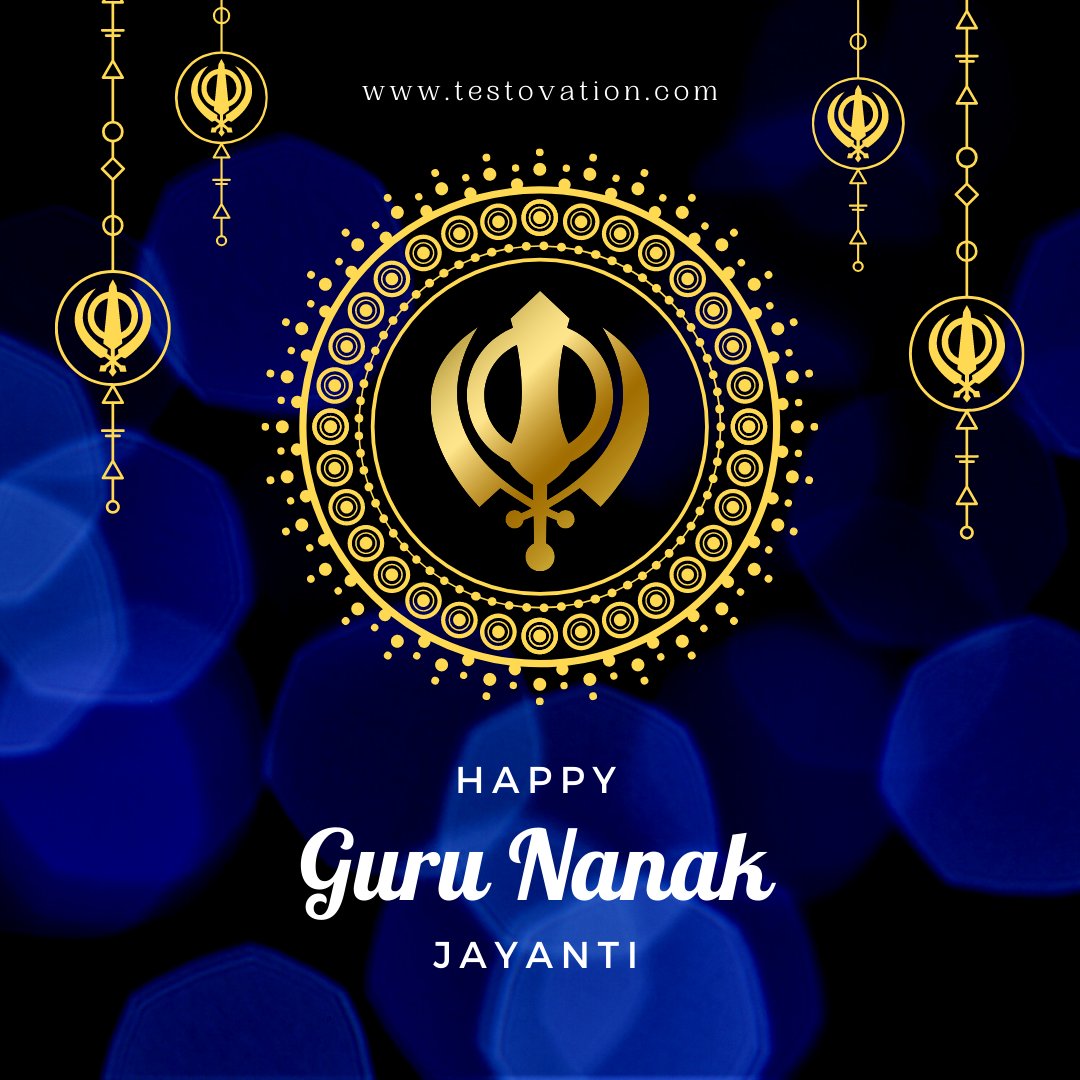 testovation's tweet photo. May this Gurpurab bring joy and happiness to your life. Happy Guru Nanak Jayanti!

#GuruNanak #GuruPurab #GuruParv #gurunanakjayanti2021 https://t.co/6GEVjeOwbC