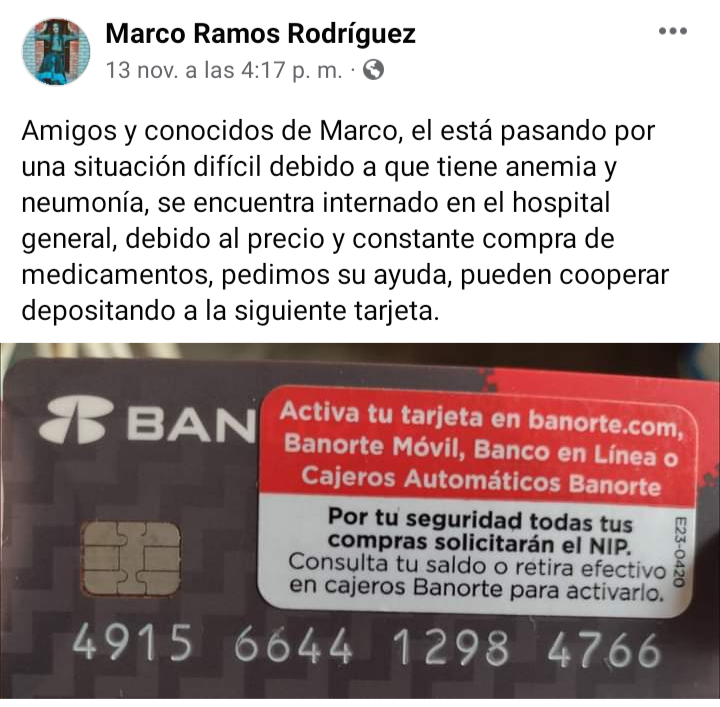 humanoidem's tweet photo. Amiguxs. Un artista drag de Saltillo, Coahuila, está pasando por una situación difícil. Si alguien puede aportar a la causa, infinitas gracias. ❤️
Su IG: @lamarkardz
Publicación original: https://t.co/UWYGuVI8Vg https://t.co/SqAd3wUpQg