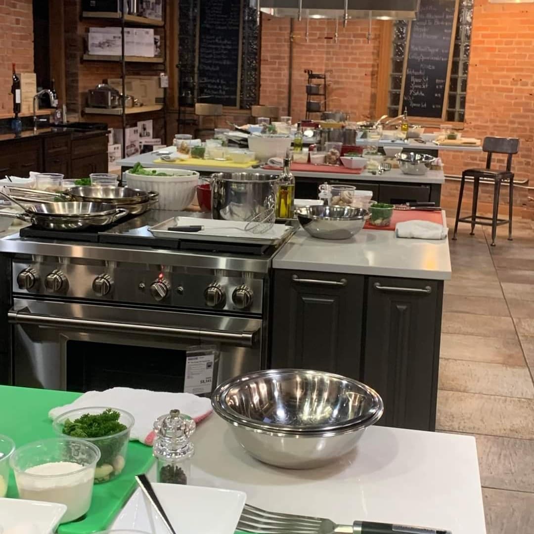 Fun night of team building while cooking up scratch made ricotta gnocchi, greens &amp; mushrooms, pan seared salmon topped off with herb pistou lead by Chef Adam! 

<a href="/ArtisanKandB/">Artisan Kitchen Bath</a>
<a href="/CRaVingBuffalo/">CRāVing Restaurant</a>
<a href="/chefgoetz/">adam goetz</a> <a href="/MandT_Bank/">M&T Bank</a>