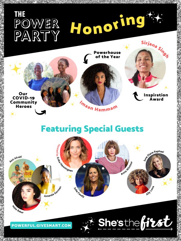 esther_aoko's tweet photo. The #STFPowerParty has been extremely beautiful and amazing!!!
Thank you so much @shesthefirst and everyone who joined and donated for working tirelessly to make sure that girls everywhere are educated, respected and heard!!! https://t.co/HYcy1QZtvl