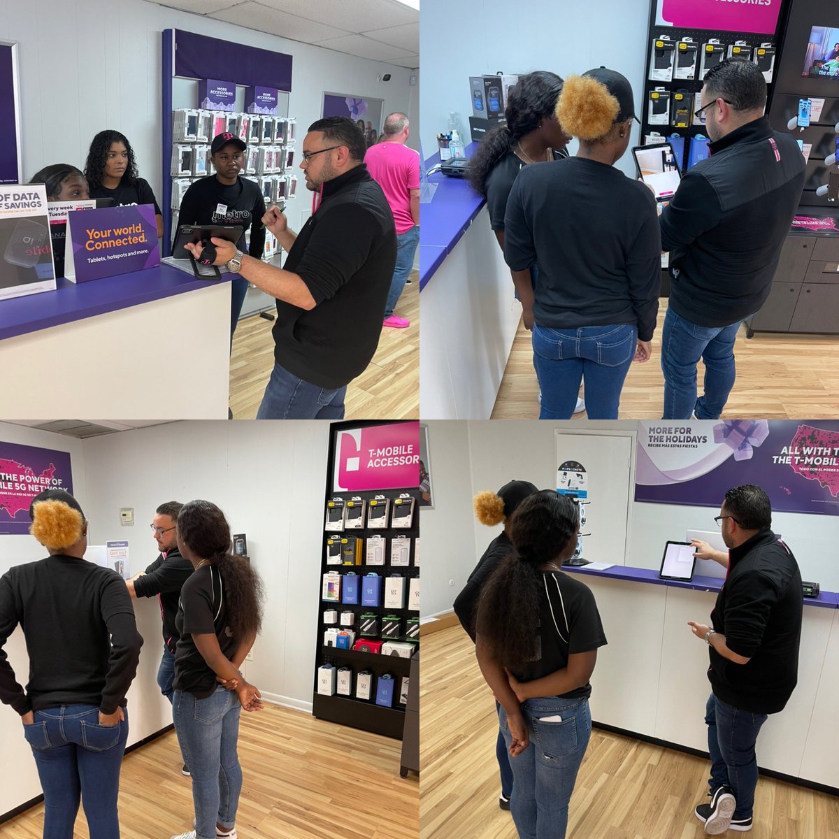 Great day in Belle Glade &amp; Pahokee launching Metro AR today! Thank you to all who came out to support 💪🏻 <a href="/mcruz148/">Miguel Cruz</a> <a href="/JeffAll96532824/">Jeff Allen</a> <a href="/SCraigIngram/">Craig Ingram</a> Johnny, Nicole, Kevin &amp; Amauri! <a href="/TalkMoreTeam/">Talk More Wireless</a> <a href="/cannlee17/">Christy Lee</a> <a href="/emilynellf/">Emily Fyne</a> #bigthingscoming #Oneteamtogether #GoGrowWin