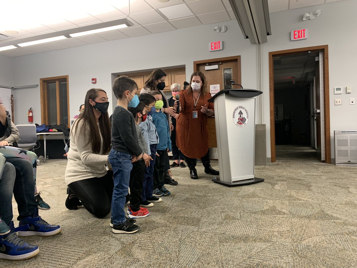 So proud of these <a href="/EarlyLearn109/">DPS109 Early Learners</a> students and their teachers for presenting at tonight’s BOE meeting! #engage109