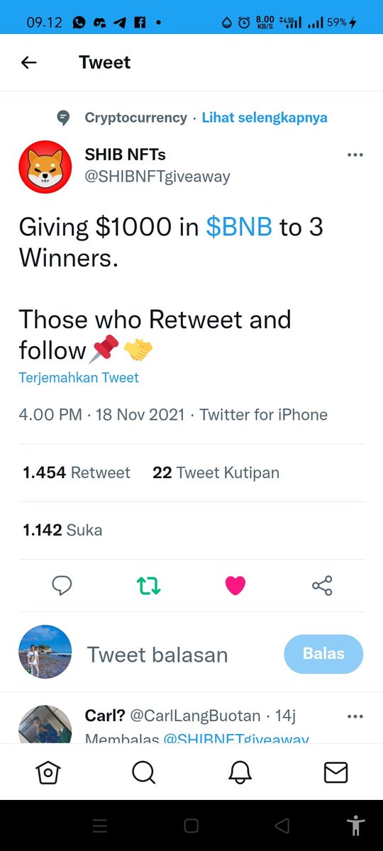 IrgidwiH's tweet photo. @SHIBNFTgiveaway Done sir
I will not waste this great opportunity to take this, hopefully I will accept it, and I pray that you are always healthy

Address:-
0x9f673F07e8Cf1E794C43bd98988A9b75c8F78c0f https://t.co/083bgis3Jy