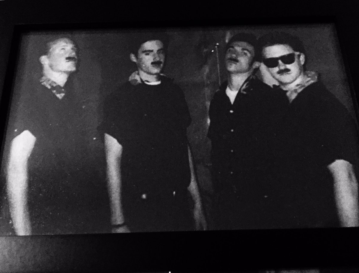 Bee on the lookout for these four terrible fellas. Using loud electric music waves abusing your thoughts to turn you into a blithering puddle on your granny’s front lawn. Any kwesjuns? You been warmed.