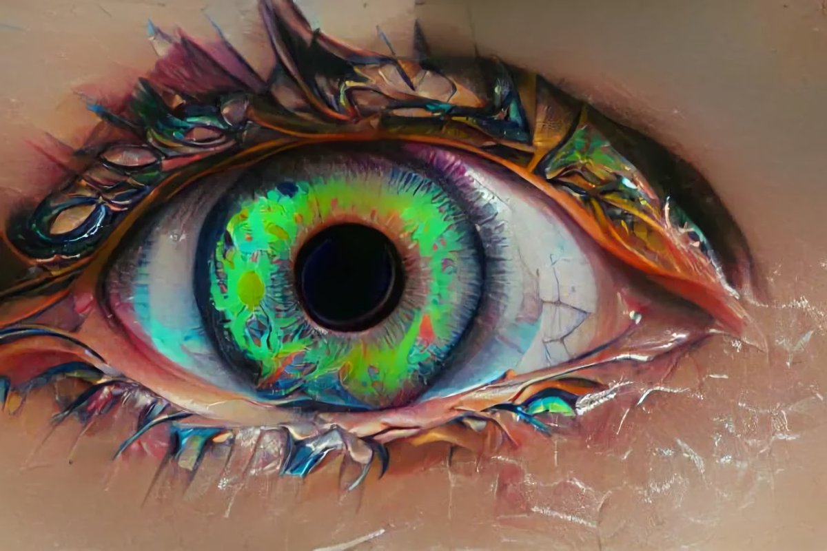 AlgoArtAI's tweet photo. Just over 30 minutes left to bid on "Eye of the Beholder".

The current bid is 10 $Algo.

https://t.co/mZJJEXVIPY https://t.co/R8mGZr46qh