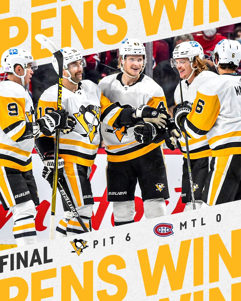 penguins's tweet photo. TONIGHT WAS A STUPENDOUS NIGHT! https://t.co/VsKv3WN55Y
