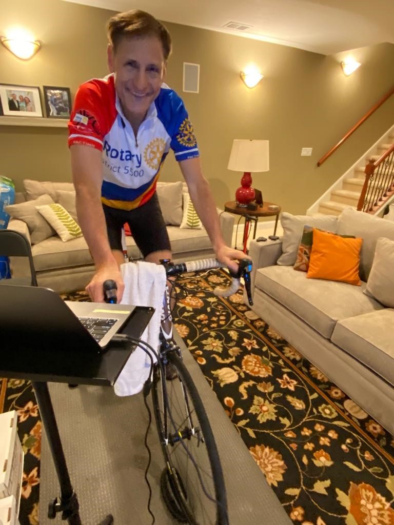 Sharing an indoor training ride as I prepare for <a href="/ElTourDeTucson/">El Tour de Tucson</a> this Saturday, 20 November. Together, we can #EndPolio. 

Support Miles to End Polio: on.rotary.org/3oDzv4J