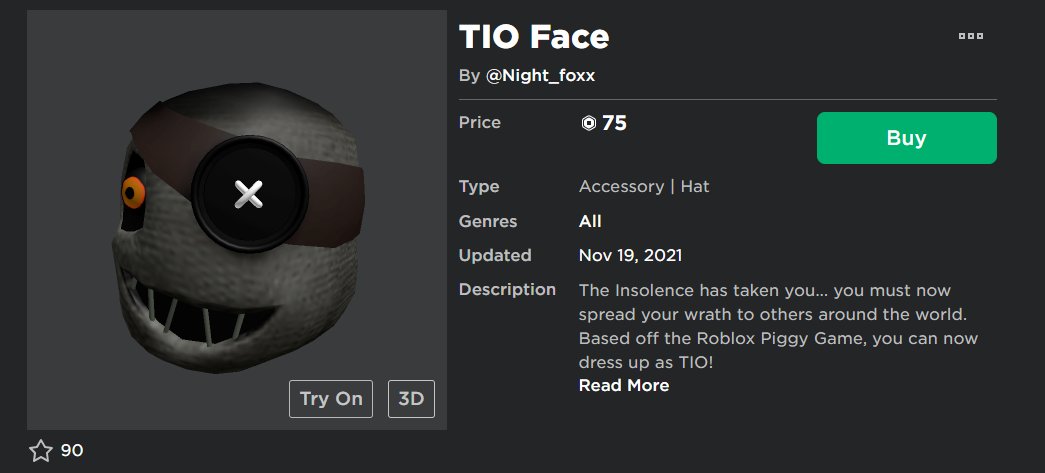 You can STILL get TIO in PIGGY! - Roblox 